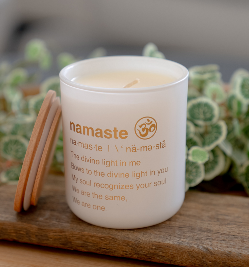 CANDLE - NAMASTE MEANING