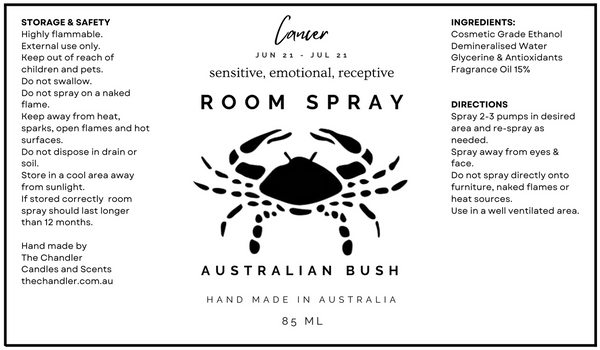 ZODIAC ROOM SPRAYS